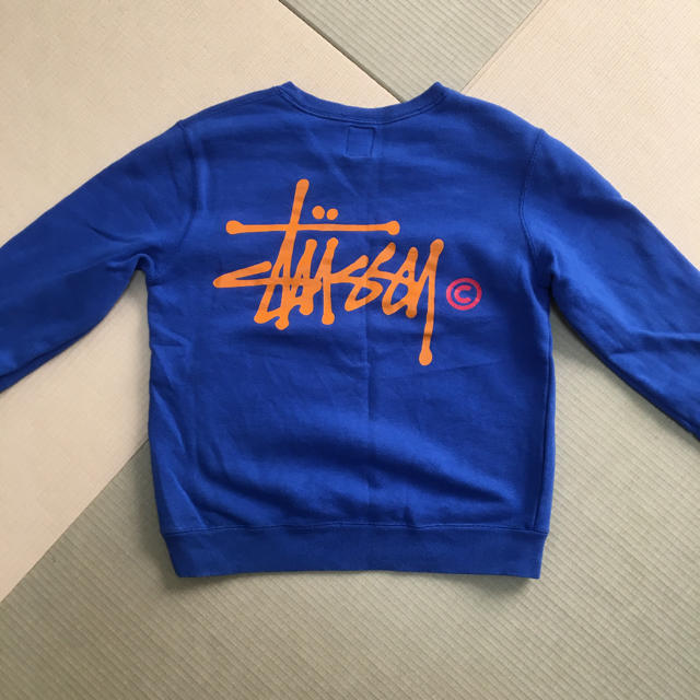 STUSSY(ステューシー)のニャンコ先生様 ステューシー キッズ スウェット トレーナー 130 キッズ/ベビー/マタニティのキッズ服男の子用(90cm~)(その他)の商品写真