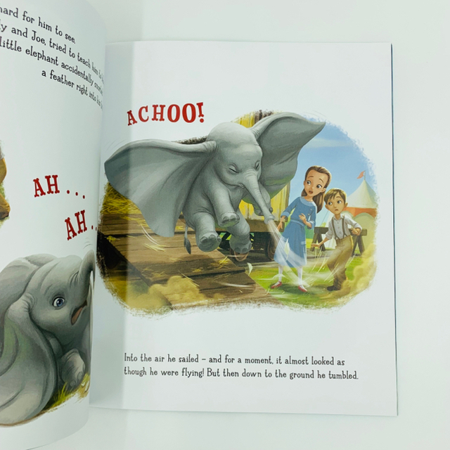 Disney(ディズニー)のDumbo Illustrated Picture Book ダンボ  英語絵本 エンタメ/ホビーの本(絵本/児童書)の商品写真