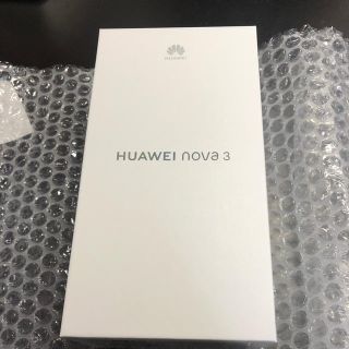 アンドロイド(ANDROID)のhuawei nova3 red(スマートフォン本体)