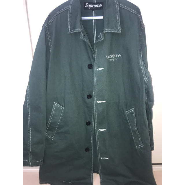 Supreme(シュプリーム)のsupreme washed work trench coat トレンチコート メンズのジャケット/アウター(トレンチコート)の商品写真