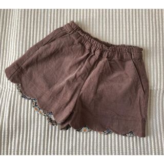 ボンポワン(Bonpoint)のC&Sコーデュロイ スカラップフリルが可愛いショートパンツ(パンツ/スパッツ)