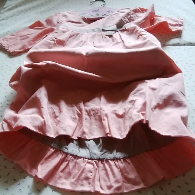 ＊準備中＊vertbaudetヴェルボデ♡114ワンピース キッズ/ベビー/マタニティのキッズ服女の子用(90cm~)(ワンピース)の商品写真