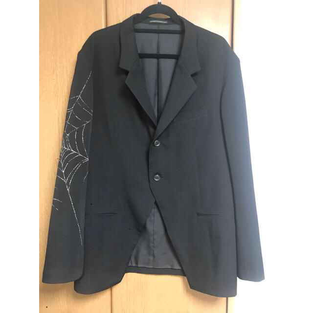 定番人気! - Yamamoto Yohji yohjiyamamoto 18aw 蜘蛛の巣ジャケット