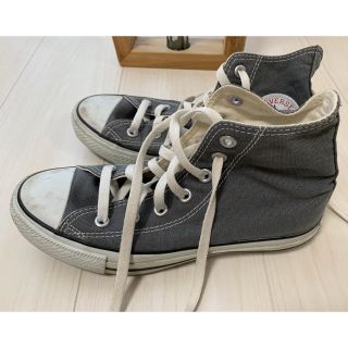 コンバース(CONVERSE)のconverse グレー ハイカット(スニーカー)