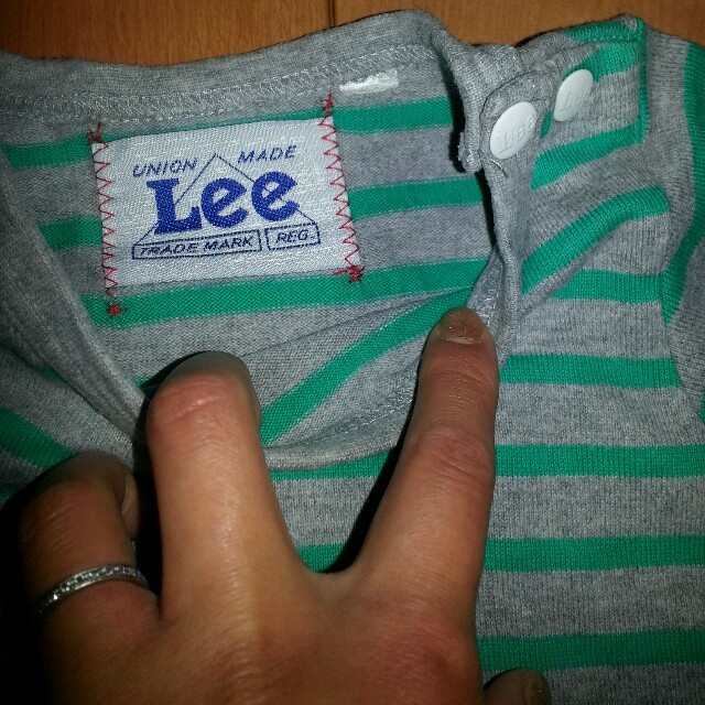 Lee(リー)のLEE ボーダーTシャツ キッズ/ベビー/マタニティのキッズ服男の子用(90cm~)(その他)の商品写真
