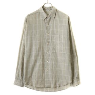 ワンエルディーケーセレクト(1LDK SELECT)のauralee SUPER LIGHT CHECK BIG SHIRTS(シャツ)