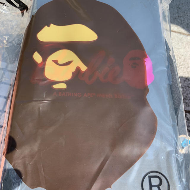 A BATHING APE(アベイシングエイプ)の原宿限定 青 バービー bape エンタメ/ホビーのおもちゃ/ぬいぐるみ(ぬいぐるみ)の商品写真