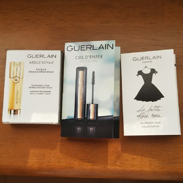 GUERLAIN(ゲラン)の【新品未使用】GUERLAIN 美容液、マスカラ、フレグランスサンプル コスメ/美容のキット/セット(サンプル/トライアルキット)の商品写真