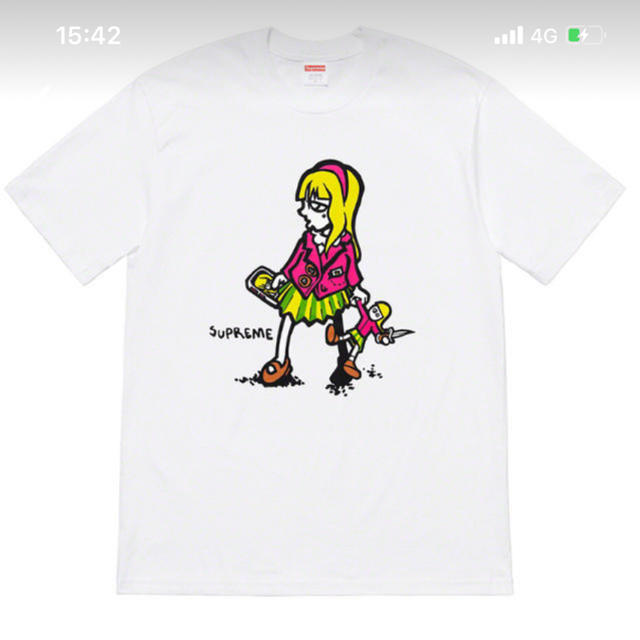 supreme 19ss teeTシャツ/カットソー(半袖/袖なし)