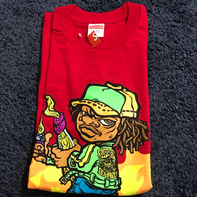 Supreme Molotov Kid Tee 赤 L 国内正規品