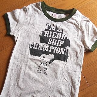 デニムダンガリー(DENIM DUNGAREE)の【ノン様専用】DENIM DUNGAREE　SNOOPYコラボTシャツ　160(Tシャツ/カットソー)