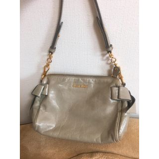 ミュウミュウ(MIU MIU)のサエコちゃん使用♡ ミュウミュウ ショルダーバッグ(ショルダーバッグ)