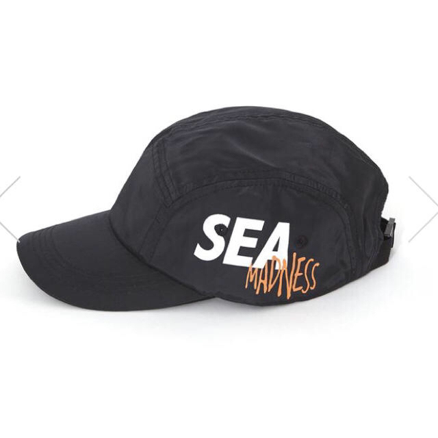 wind and sea madness cap black - キャップ