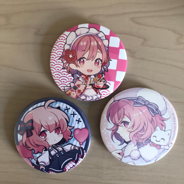 nqrse 缶バッジ-