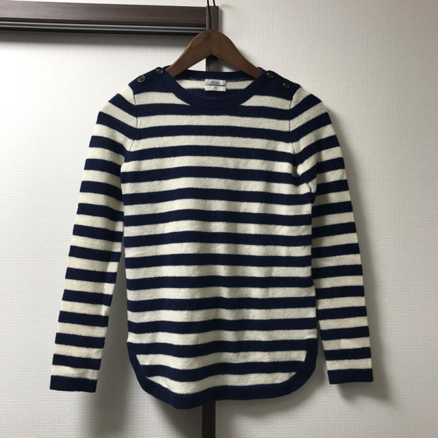 Madewell(メイドウェル)の（出品は10月31日まで） Madewell ボーダーニットセーター 美品 レディースのトップス(ニット/セーター)の商品写真