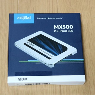 Crucial SSD MX500 500GB （新品未開封）(PCパーツ)