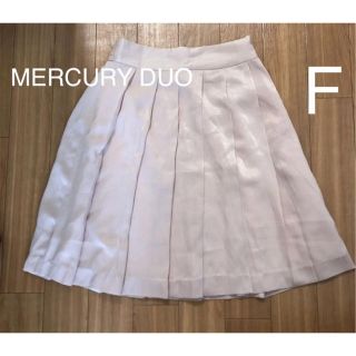 マーキュリーデュオ(MERCURYDUO)のプリーツスカート♡(ひざ丈スカート)