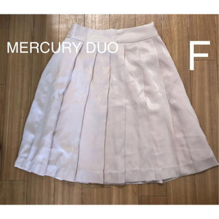 マーキュリーデュオ(MERCURYDUO)のプリーツスカート♡(ひざ丈スカート)