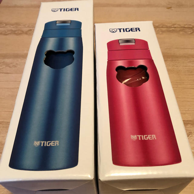 TIGER(タイガー)のタイガー 水筒2本セット インテリア/住まい/日用品のキッチン/食器(弁当用品)の商品写真