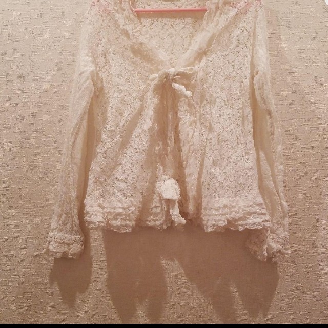 ピンクハウス♡総レースカーデ - カーディガン