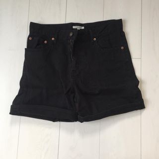 グローバルワーク(GLOBAL WORK)のグローバルワーク  デニムショートパンツ【BLACK】(ショートパンツ)