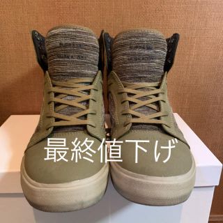 スープラ(SUPRA)のスープラ SURPA SKYTOP ハイカットスニーカー メンズ(スニーカー)