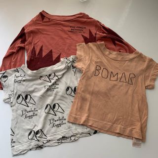 ボボチョース(bobo chose)のTAO 2Y Tシャツ 3枚セット(Tシャツ/カットソー)