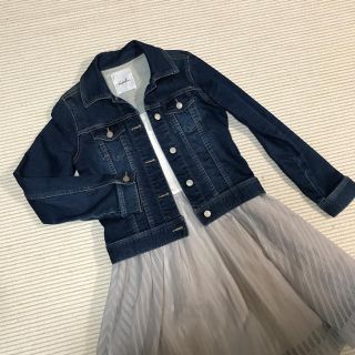 ダズリン(dazzlin)の美品 春 ジャケット ストレッチデニム ジージャン ダズリン(Gジャン/デニムジャケット)