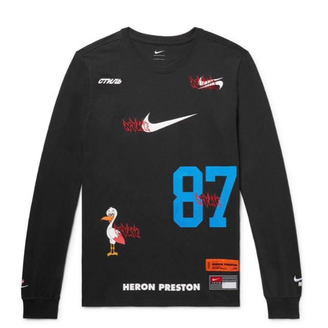 NIKE(ナイキ)のNIKE × Heron Preston T-Shirt ロンT サイズL メンズのトップス(Tシャツ/カットソー(七分/長袖))の商品写真