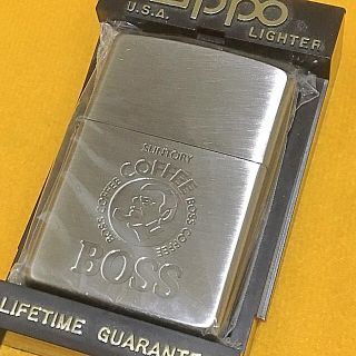未使用 BOSS Zippo 金色 ボスコーヒージッポー 懸賞当選品 希少