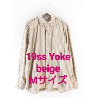 サンシー(SUNSEA)のYOKE 19ss OVERSIZED SHIRTS L/S ストライプシャツ(シャツ)