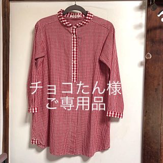 シャンブルドゥシャーム(chambre de charme)の《chambre de charme》シャツワンピース/シャンブルドシャルム(シャツ/ブラウス(長袖/七分))