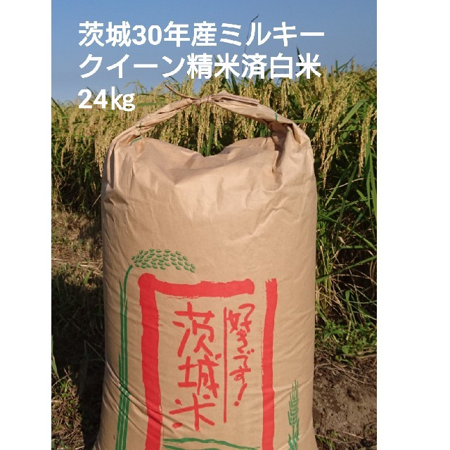 momo様専用茨城30年産ミルキークイーン精米済24㎏