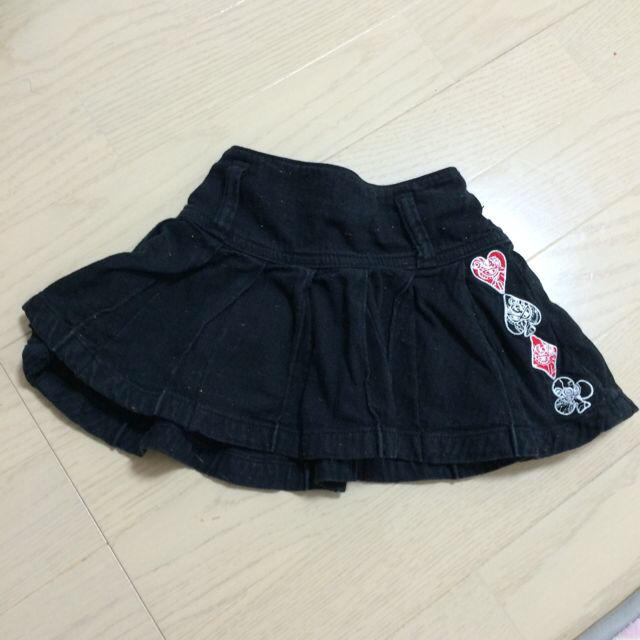 HYSTERIC MINI(ヒステリックミニ)のヒスミニ スカート95 キッズ/ベビー/マタニティのキッズ服女の子用(90cm~)(その他)の商品写真