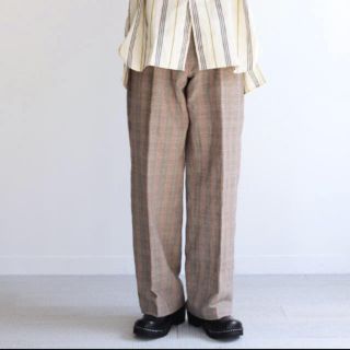 サンシー(SUNSEA)の[WELLDER] ウェルダー Two Tack Wide Trousers (スラックス)