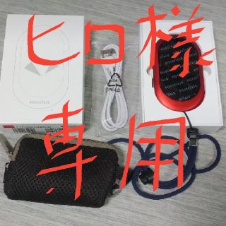 ヒロ様専用　POCKETALK
ポケトークW　限定レッド　美品(旅行用品)