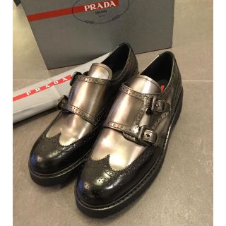 プラダ(PRADA)のけい様専用新品正規品新品正規品早い者勝ち‼️プラダ 日本未入荷サイズ(ローファー/革靴)