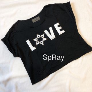 スプレイ(SpRay)の最終値下げ価格！これ以上は値下げ出来ませんm(__)mスプレイ ショートTシャツ(Tシャツ(半袖/袖なし))