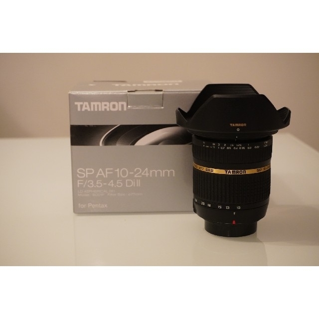 【値下げしました】TAMRON 広角レンズ 10-24mm  ペンタックス用