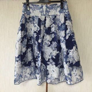 フィフス(fifth)のみっぽ様専用♡オーガンジーSK(ひざ丈スカート)