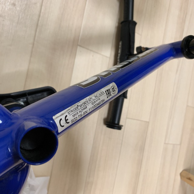 STRIDA(ストライダ)のストライダー 青 STRIDER  Blue sports キッズ/ベビー/マタニティの外出/移動用品(その他)の商品写真