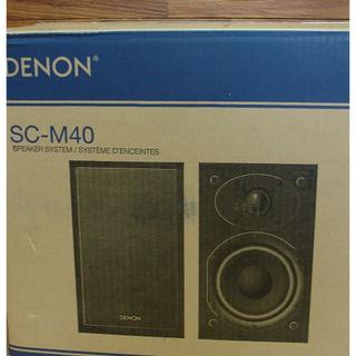 DENON - DENON SC-M40-CWスピーカー 展示品保証付の通販 by らら's