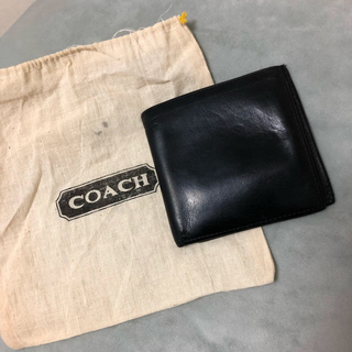 コーチ(COACH)のCOACH 二つ折り財布 レザーウォレット(折り財布)