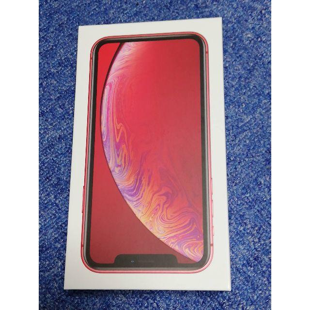 [新品・未使用]SIMフリー iPhoneXR 128GB RED