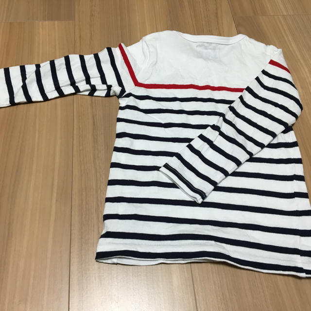 Lee(リー)のLee ボーダー ロンＴ 110センチ キッズ/ベビー/マタニティのキッズ服男の子用(90cm~)(Tシャツ/カットソー)の商品写真