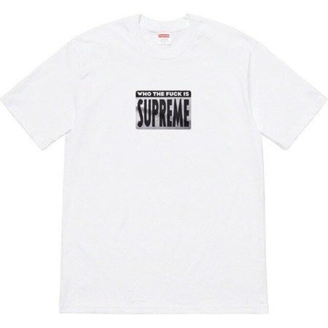 Supreme(シュプリーム)の19ss Tシャツ Supreme who the fuck tee メンズのトップス(Tシャツ/カットソー(半袖/袖なし))の商品写真