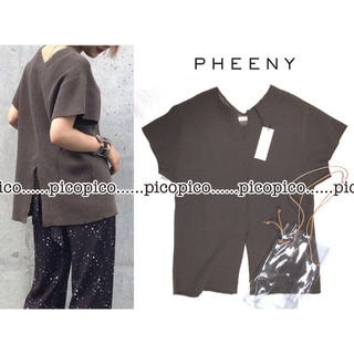フィーニー(PHEENY)の18SS 新品 PHEENY フィーニー big waffle T ワッフル (Tシャツ(半袖/袖なし))