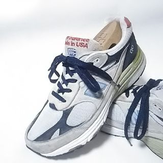 ニューバランス(New Balance)の
希少アメリカ製ビンテージ！ニューバランス993高級スニーカー灰黒！


(スニーカー)