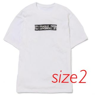 サカイ(sacai)の【新品】fragment sacai tee WH 2(Tシャツ/カットソー(半袖/袖なし))