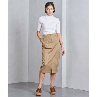 ユナイテッドアローズ(UNITED ARROWS)の【限定値下】美品⭐︎UNITED ARROWS チノスカート(ひざ丈スカート)